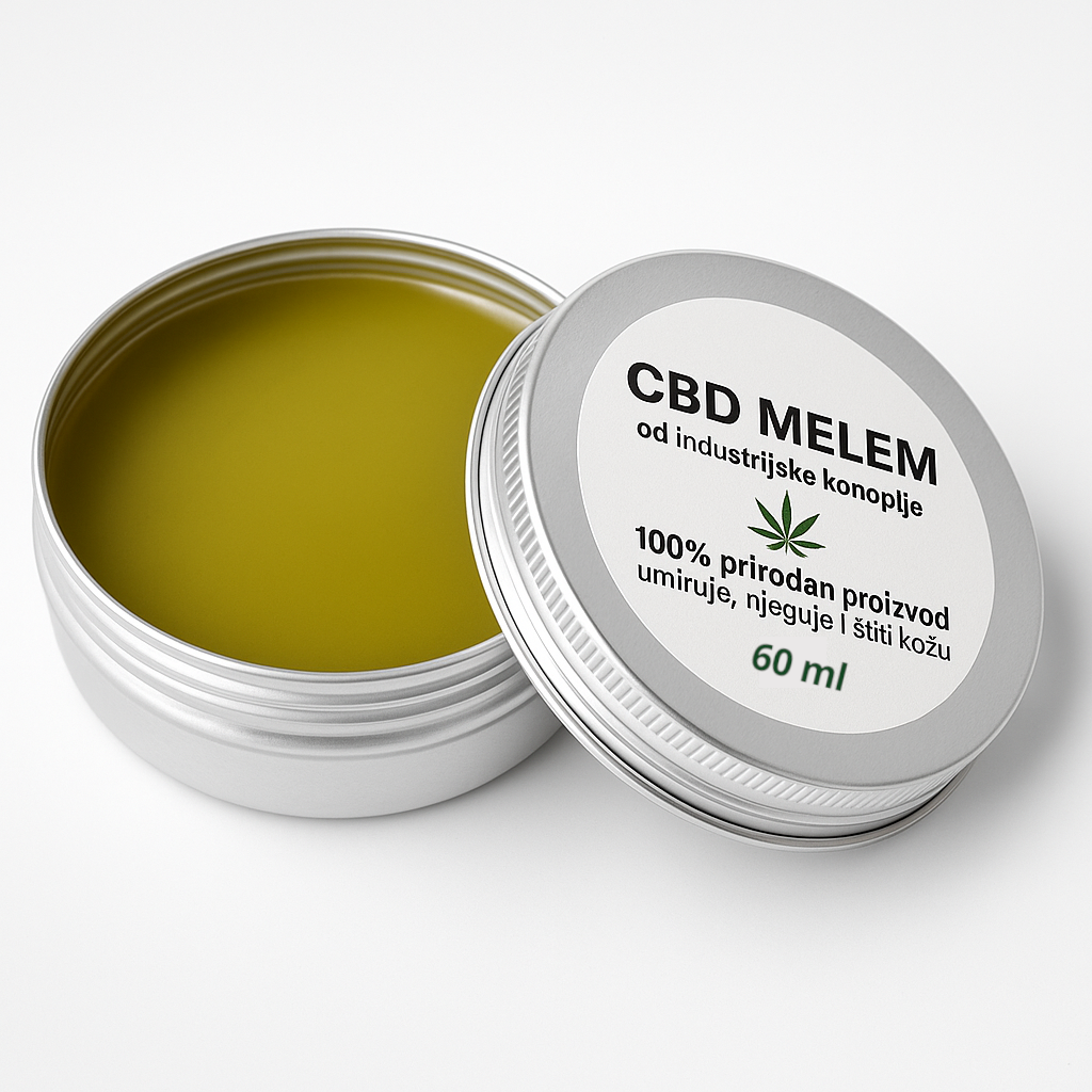 CBD melem od konoplje 60 ml